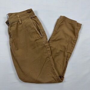 Flint and Tinder 365 Pant Slim Fit Chino Cotton Stretch 32x28 Brown Made in USA